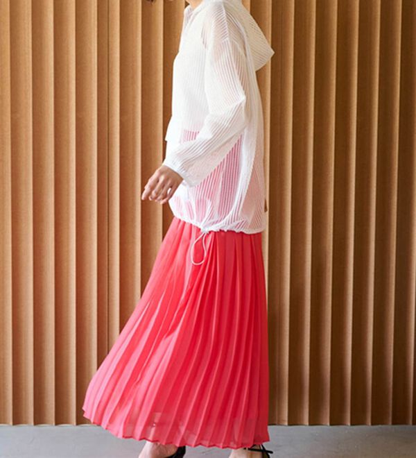 RANAN（ラナン）の「ゆるっとメッシュ素材アノラックパーカー（パーカー）」｜詳細画像