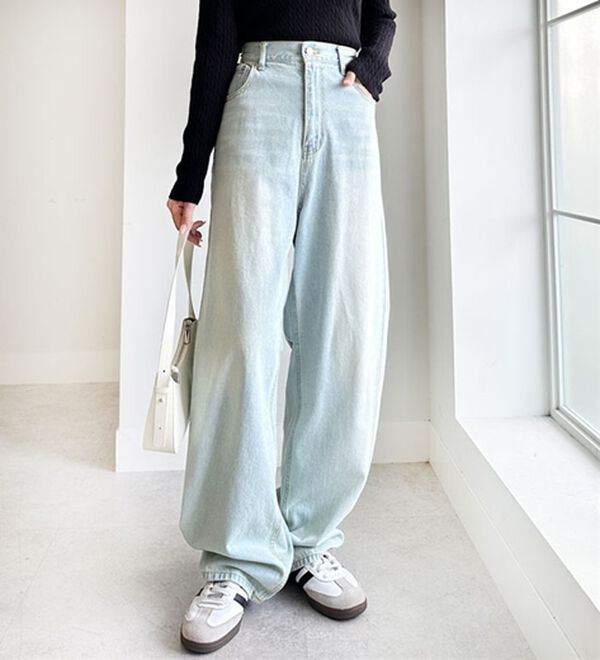 GeeRA（ジーラ）の「美脚魅せカーブデニム（フルレングスパンツ）」｜詳細画像