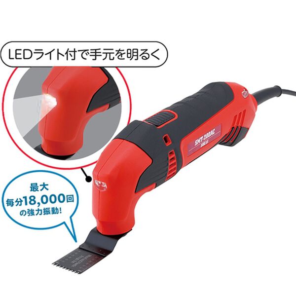 「コード式マルチツール（ガーデニング・園芸用品）」｜詳細画像