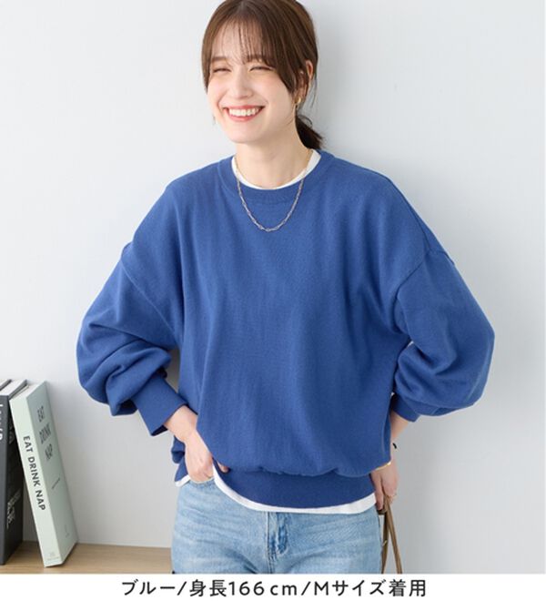 Viola e Viola（ヴィオラ エ ヴィオラ）の「【洗えるニット】着回し力抜群！秋から着られるシンプルニットトップス（ニット・セーター）」｜詳細画像