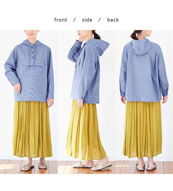 Viola e Viola（ヴィオラ エ ヴィオラ）の「アノラックパーカープルオーバー（パーカー）」｜詳細画像