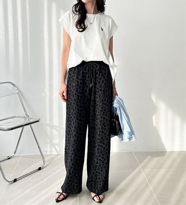 GeeRA（ジーラ）の「さらさら涼感イージーパンツ（フルレングスパンツ）」｜詳細画像