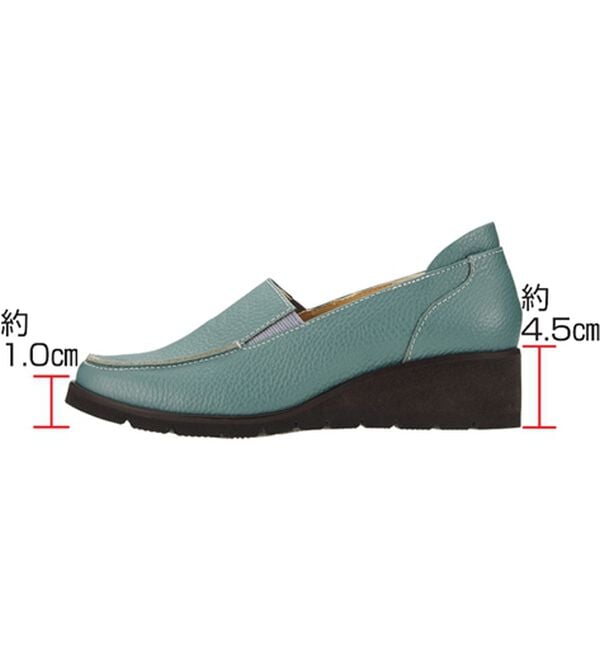 ルフラン（ルフラン）の「＜ラシーナコンフォート＞４Ｅ厚底シンプルローファー（ローファー）」｜詳細画像