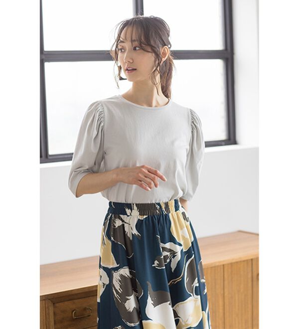 RANAN（ラナン）の「機能付！パワーショルダープルオーバー（カットソー）」｜詳細画像