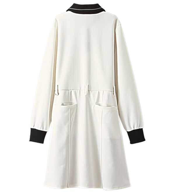 BELLUNA（ベルーナ）の「【三枝こころコラボ】衿付配色切替プリーツワンピース（その他ワンピース）」｜詳細画像