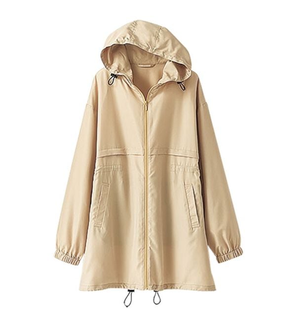 BELLUNA（ベルーナ）の「はっ水加工軽量パーカー（ポーチ付）（パーカー）」｜詳細画像