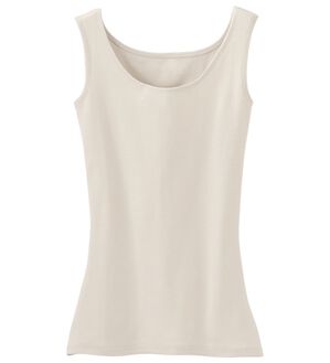 LAVIENNE（ラヴィエンヌ）の「素肌よろこぶオーガニックコットンタンク（肌着・インナーウェア）」｜グレージュ