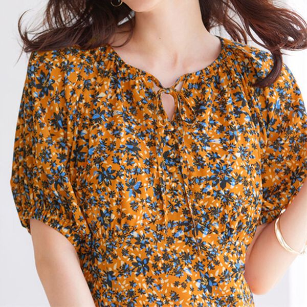 RANAN（ラナン）の「ボリューム袖ワンピース（その他ワンピース）」｜詳細画像