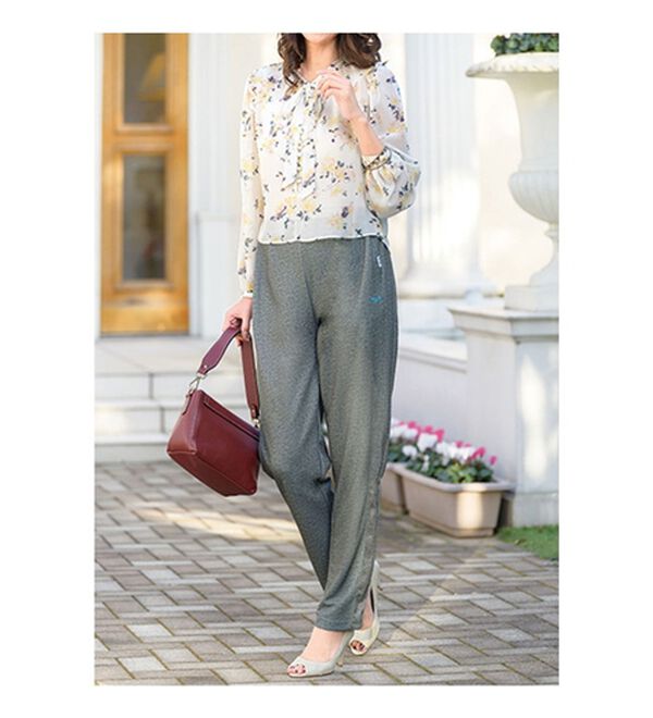 ルフラン（ルフラン）の「【３本組】＜ＦＩＬＡ＞爽快タック入りパンツ（フルレングスパンツ）」｜詳細画像