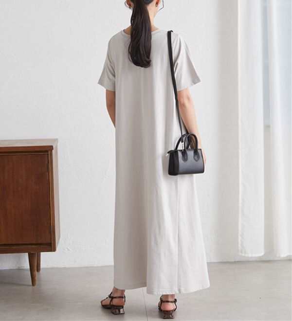 RANAN（ラナン）の「【5つの機能付】ひんやりポケット付マキシワンピース（その他ワンピース）」｜詳細画像