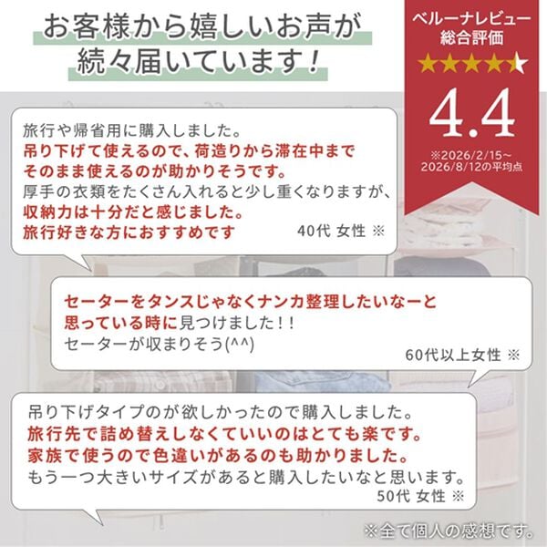 iellio（イエリオ）の「吊り下げ圧縮トラベルポーチ（その他日用品・趣味雑貨）」｜詳細画像