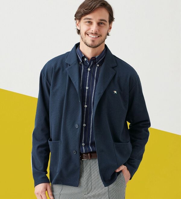 アーノルド パーマー＞ミラノリブカーディガンジャケット - ベルーナ