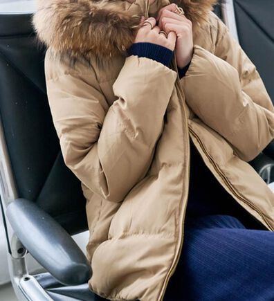 RANAN（ラナン）の「リアルファー付ダウンショートコート（ショートコート）」