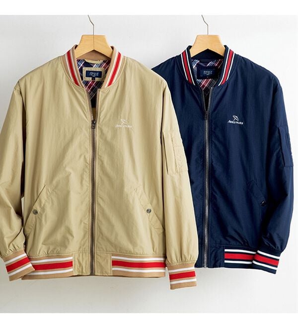 「＜アーノルド　パーマー＞裏メッシュブランドブルゾン（メンズブルゾン）」｜詳細画像