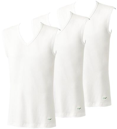 「【３枚組】＜クロコダイル＞夏用さらっと着心地の綿１００％インナー（メンズ肌着・インナーウェア）」