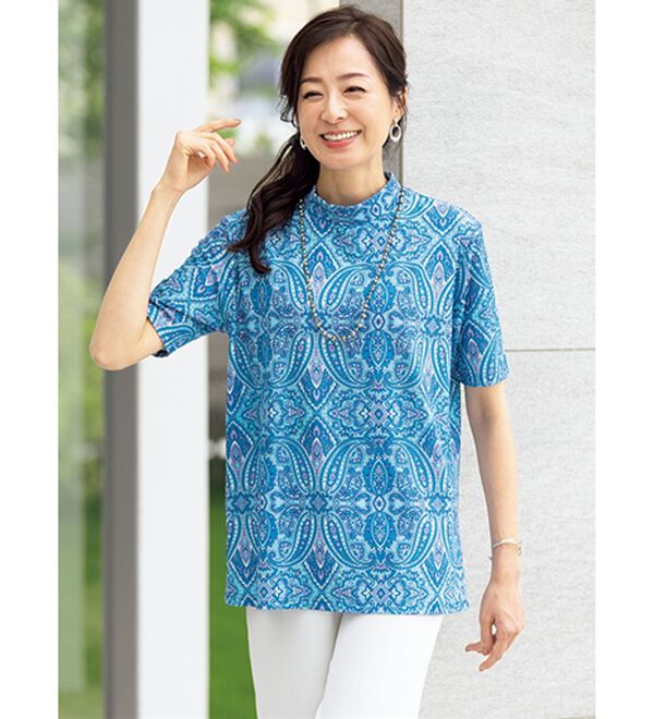 ルフラン（ルフラン）の「さらり華やかプルオーバー（カットソー）」｜詳細画像