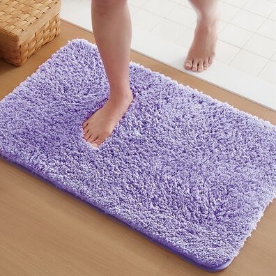 「ふわふわ吸水バスマット（バスマット）」