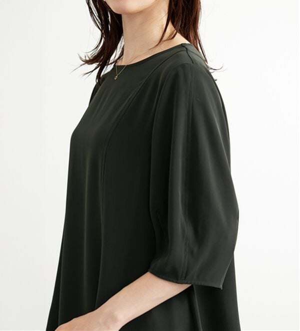 BELLUNA（ベルーナ）の「〈オフィス対応〉ランタンスリーブブラウス（ブラウス）」｜詳細画像