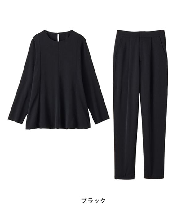 Viola e Viola（ヴィオラ エ ヴィオラ）の「【入学式・卒業式】Ａラインセレモニーセットアップ（パンツスーツ）」｜詳細画像