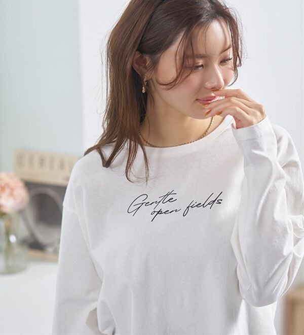 BELLUNA（ベルーナ）の「よれない！大人の長袖Ｔシャツ（カットソー）」｜詳細画像