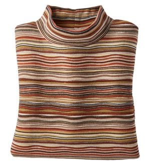 BELLUNA（ベルーナ）の「ふんわり華やぎチュニック（チュニック）」｜ボーダー柄