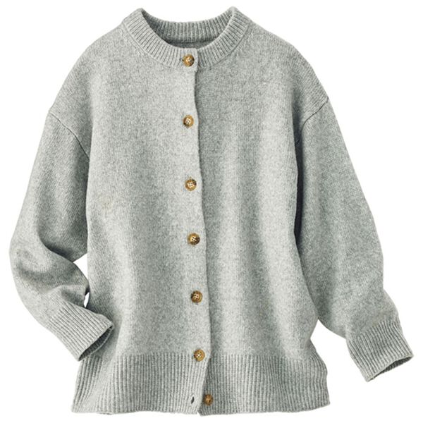 BELLUNA（ベルーナ）の「エコ素材ゆったりニットカーディガン（ニットカーディガン）」｜詳細画像