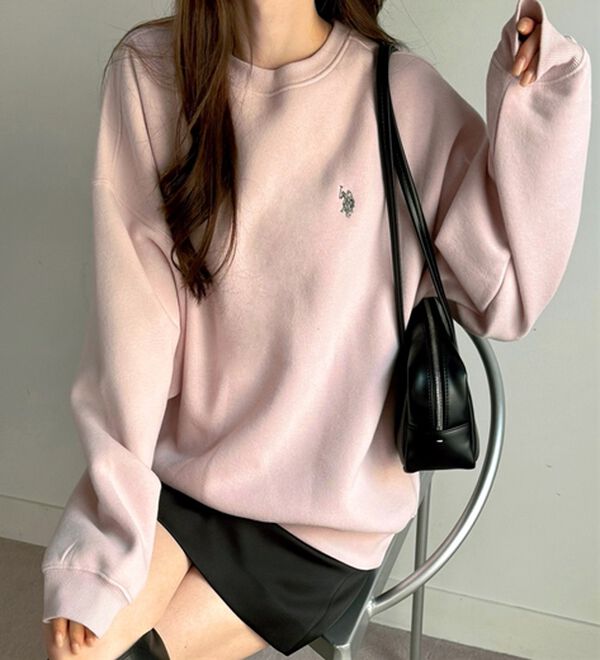 GeeRA（ジーラ）の「【U.S. POLO ASSN.】表ピーチ裏起毛スウェット（トレーナー・スウェット）」｜詳細画像