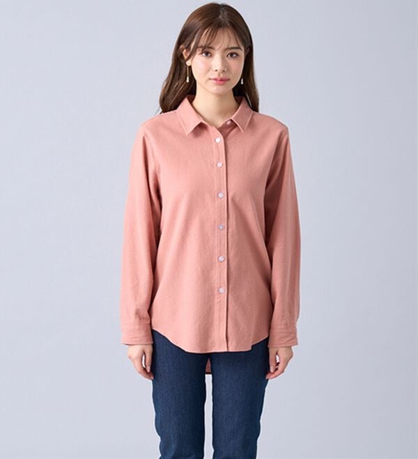 BELLUNA（ベルーナ）の「ＵＶ対策！綿１００％アムンゼン素材シャツ（シャツ）」｜詳細画像