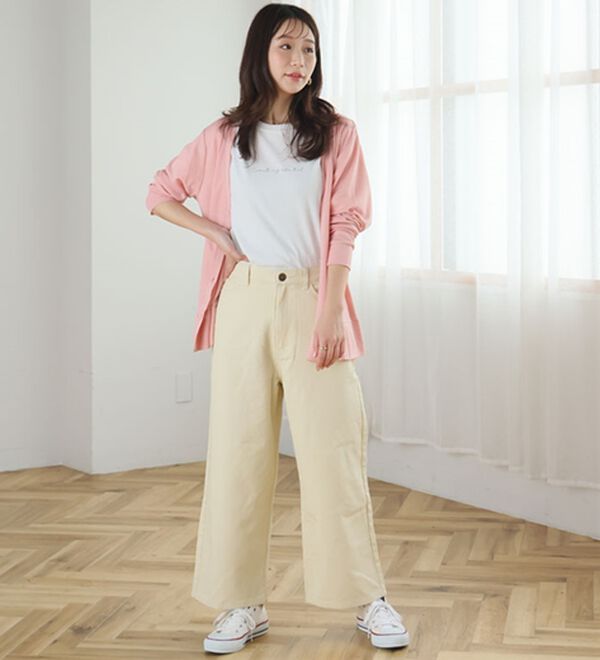 A HAPPY MARILYN（アハッピーマリリン）の「【Ｍ～７Ｌ】＜新色追加＞美脚＆美尻が叶う！優勝ワイドパンツ（ワイドパンツ・ガウチョ）」｜詳細画像