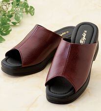 「美脚厚底オープントゥサンダル（サンダル・ミュール）」