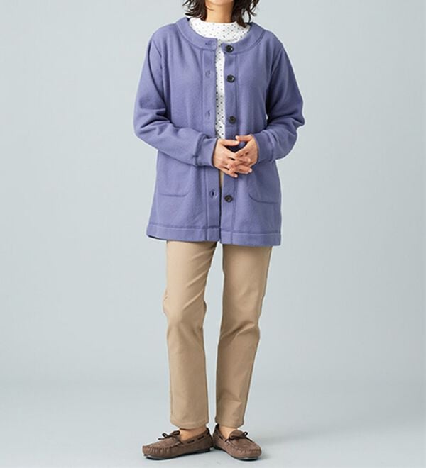 BELLUNA（ベルーナ）の「毎日着られる！快適フリースジャケット（セットアップ）」｜詳細画像