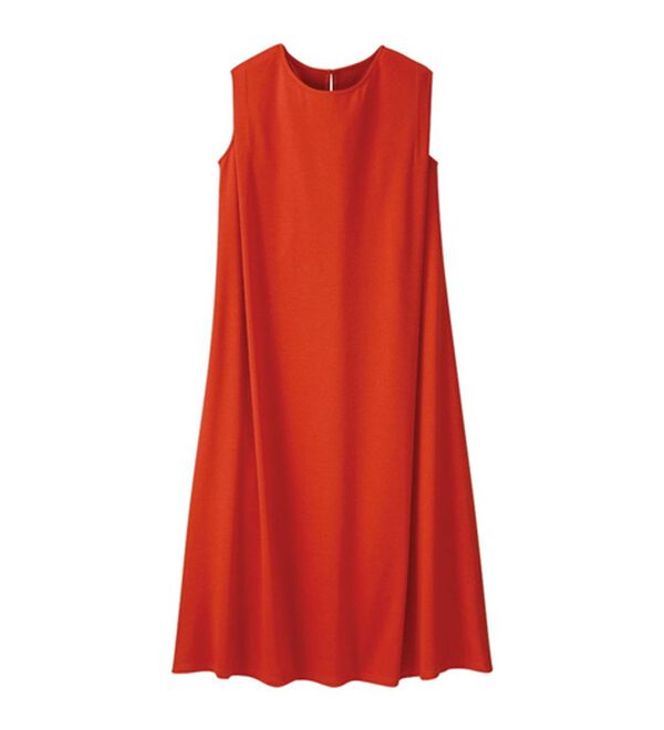 GeeRA（ジーラ）の「フレアーシルエットロングワンピース　ノースリーブ（その他ワンピース）」｜詳細画像