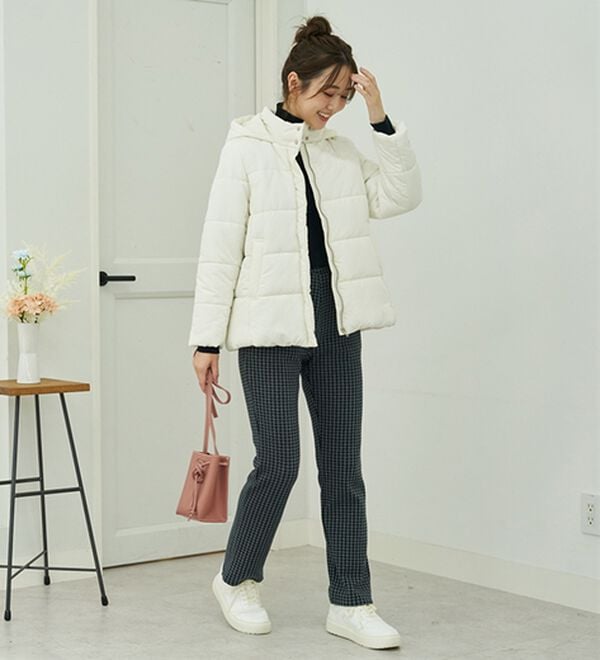 BELLUNA（ベルーナ）の「まるではく毛布！静電防止付裏ファーイージーパンツ（フルレングスパンツ）」｜詳細画像