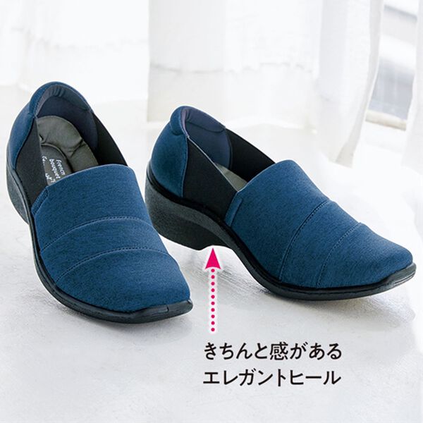 BELLUNA（ベルーナ）の「快適ストレッチ素材スタイリッシュパンプス（パンプス）」｜詳細画像