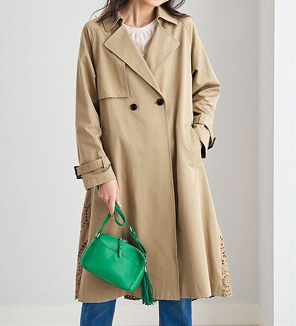 極美品♡ニューヨーカー トレンチ ロング ライナー付 ベルト付 ベージュ 11号 高身長 ライナー付きトレンチコート（トールサイズ） 通販