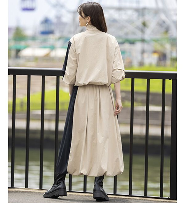 BELLUNA（ベルーナ）の「はっ水！ナイロンバルーンジャケット（ブルゾン）」｜詳細画像