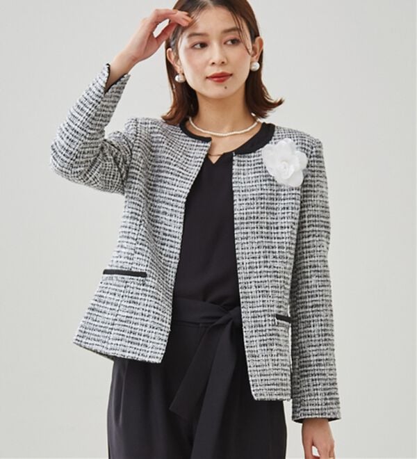 RANAN（ラナン）の「【４点セット】洗える！選べるボトムスーツセット（パンツスーツ）」｜詳細画像