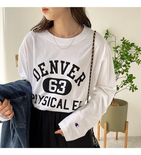 GeeRA（ジーラ）の「【ｃｈａｍｐｉｏｎ】ロゴロンＴ（カットソー）」｜詳細画像