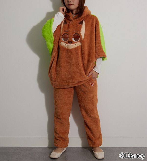 BELLUNA（ベルーナ）の「＜Ｄｉｓｎｅｙ＞【ズートピア（ニック）】両面ボアパンツ（※ポンチョ別売り）（その他パンツ）」｜詳細画像