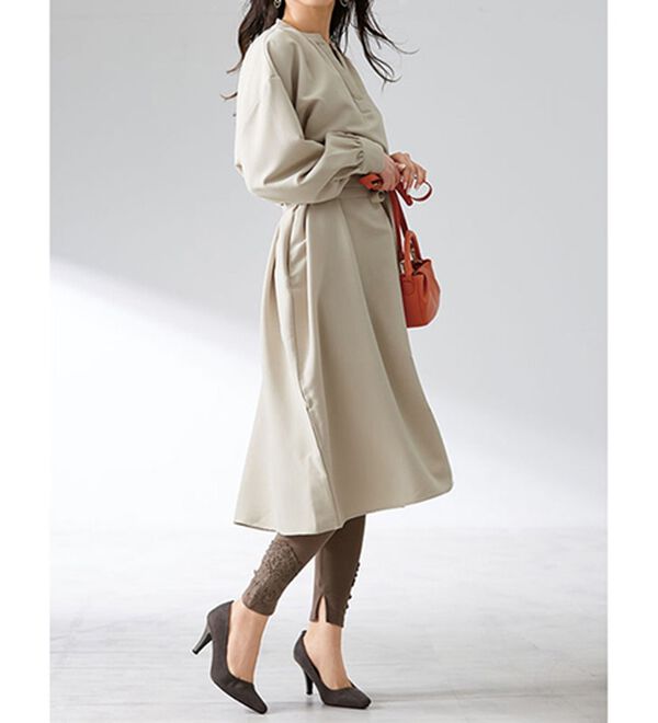 LAVIENNE（ラヴィエンヌ）の「綿混のあったかおしゃレギンス（肌着・インナーウェア）」｜詳細画像