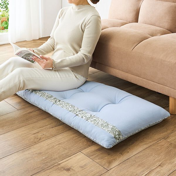 「綿１００％ヘリンボーンキルトソファカバー（ソファーカバー）」｜詳細画像