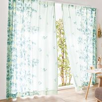 「おしゃれな柄の多機能レースカーテン（レースカーテン）」