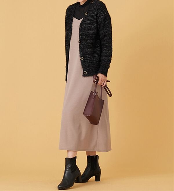 BELLUNA（ベルーナ）の「上品見え！ふんわりシャギーカーディガン（ニットカーディガン）」｜詳細画像