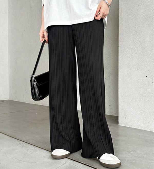 GeeRA（ジーラ）の「【スッキリ細見え】イージー美脚パンツ（フルレングスパンツ）」｜詳細画像