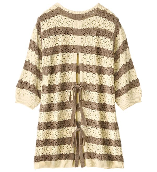 ルフラン（ルフラン）の「【２色組】リボン使いのニットプルオーバー（ニット・セーター）」｜詳細画像