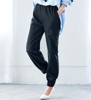 VINNO（ヴィノ）の「美のフィットデニムジョガーパンツ（フルレングスパンツ）」｜詳細画像