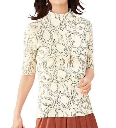 LAVIENNE（ラヴィエンヌ）の「着回し抜群！綿１００％ＵＶ対策トップス（カットソー）」