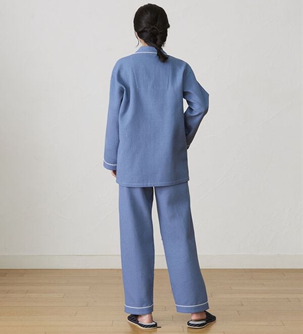 「＜ＧＯＯＤ　ＳＬＥＥＰ（Ｒ）＞綿１００％快眠設計ワッフルパジャマ（メンズルームウェア）」｜詳細画像