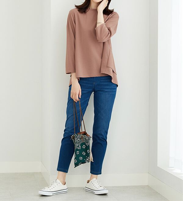 BELLUNA（ベルーナ）の「美人顔バックフレアーブラウス（ブラウス）」｜詳細画像