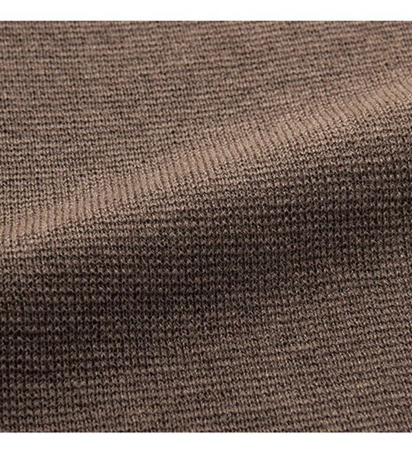 VINNO（ヴィノ）の「ゆるシルエットニットベスト（インナー付）（ベスト）」｜詳細画像